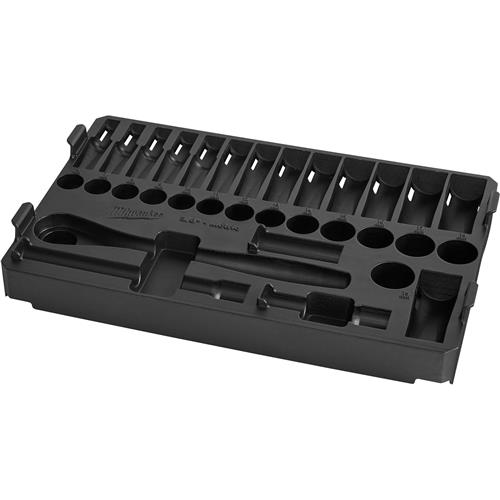 Image for Milwaukee T32248 - 3/8 32 Pc. Ratchet and Socket Set Metric Tray
