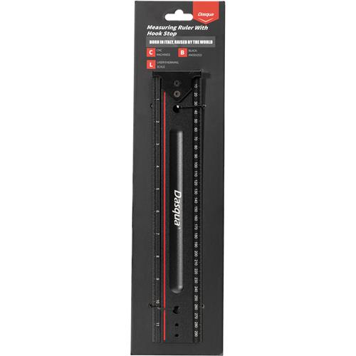 Image for Dasqua T33335 - 12" Premium Ruler with Hook Stop