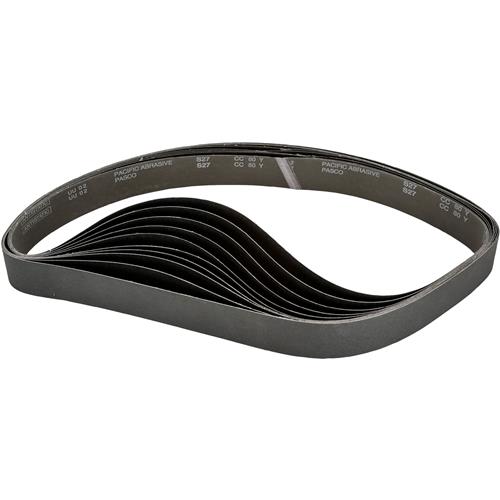 Image for PASCO T33771 - 2" x 42" Silicon Carbide Sanding Belt, 60 Grit, 10 Pk.