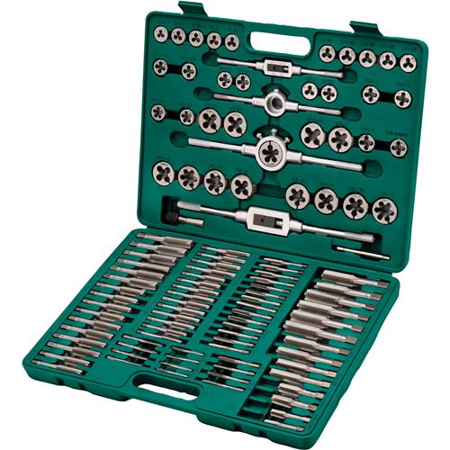 Image for Grizzly Precision T34080 - 110-Pc. SAE/Metric Combination Tap & Die Set