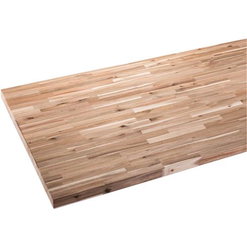 Image for Grizzly T34224 - Acacia Butcher Block Workbench Top - Unfinished 1-3/4" x 30" x 120"