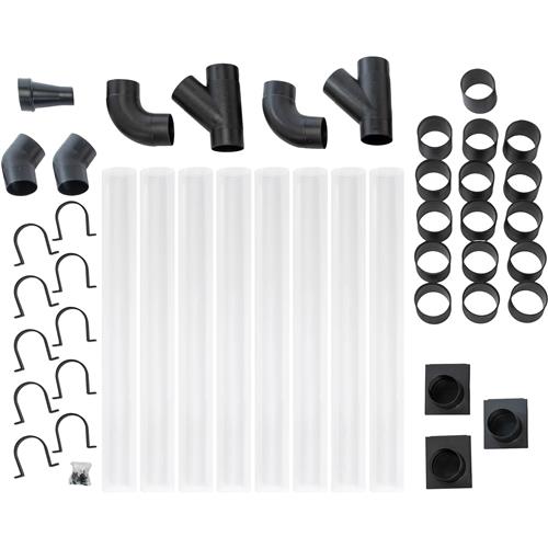 Image for Grizzly T34593 - 4" Clear Pipe Dust Collection Kit